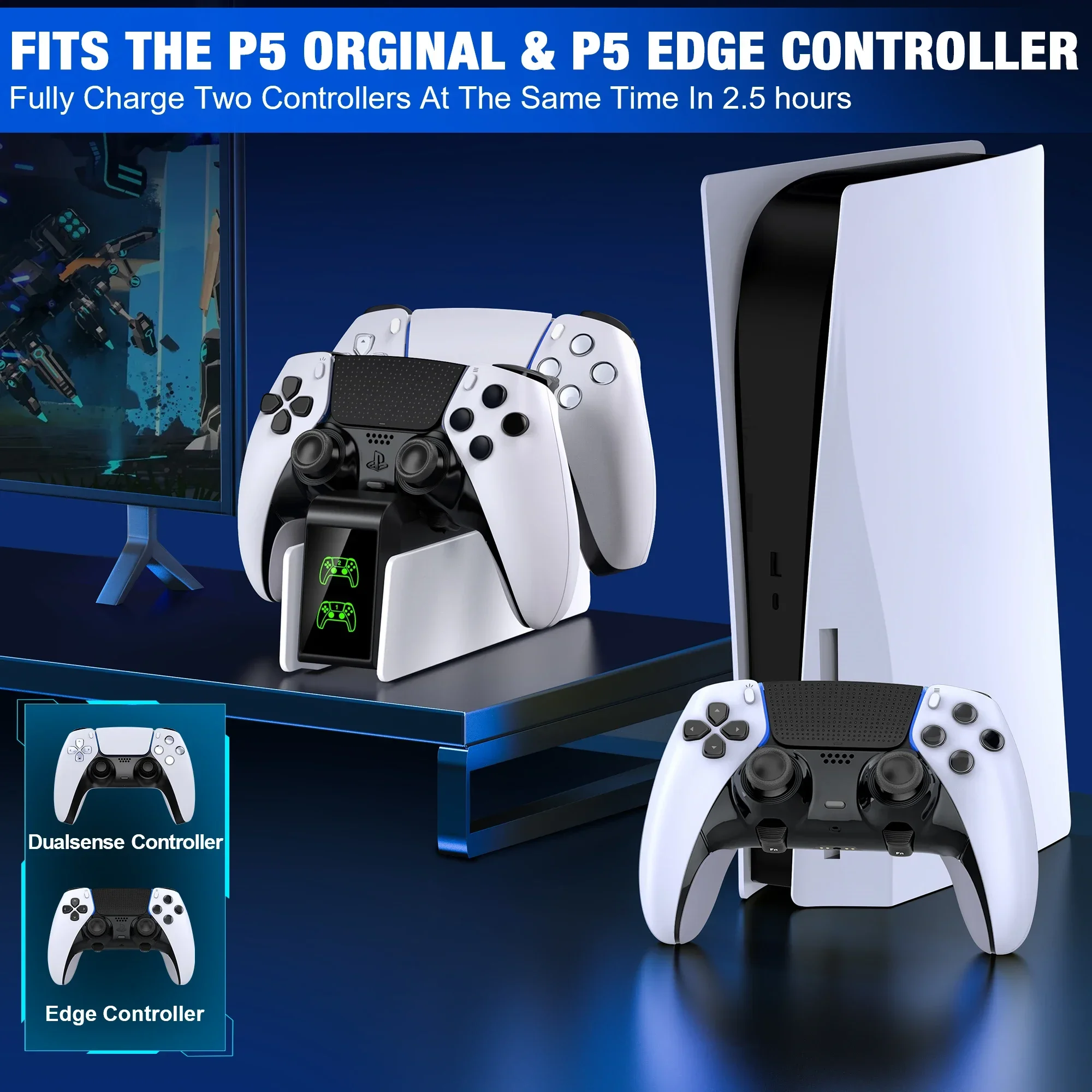 Thumbnail 3 - #37 Best PS5 Controller Chargers to Buy In 2026