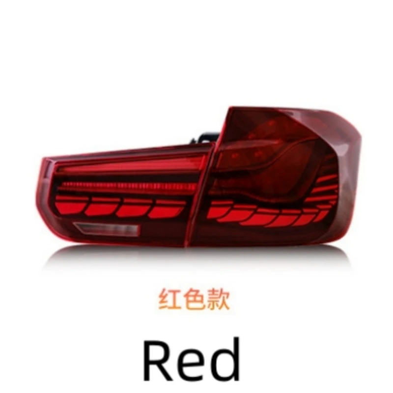 LH+RH LED Tail Lights For BMW 3-Series 2013-2018 F30 F35 F80 Sedan Rear Lights