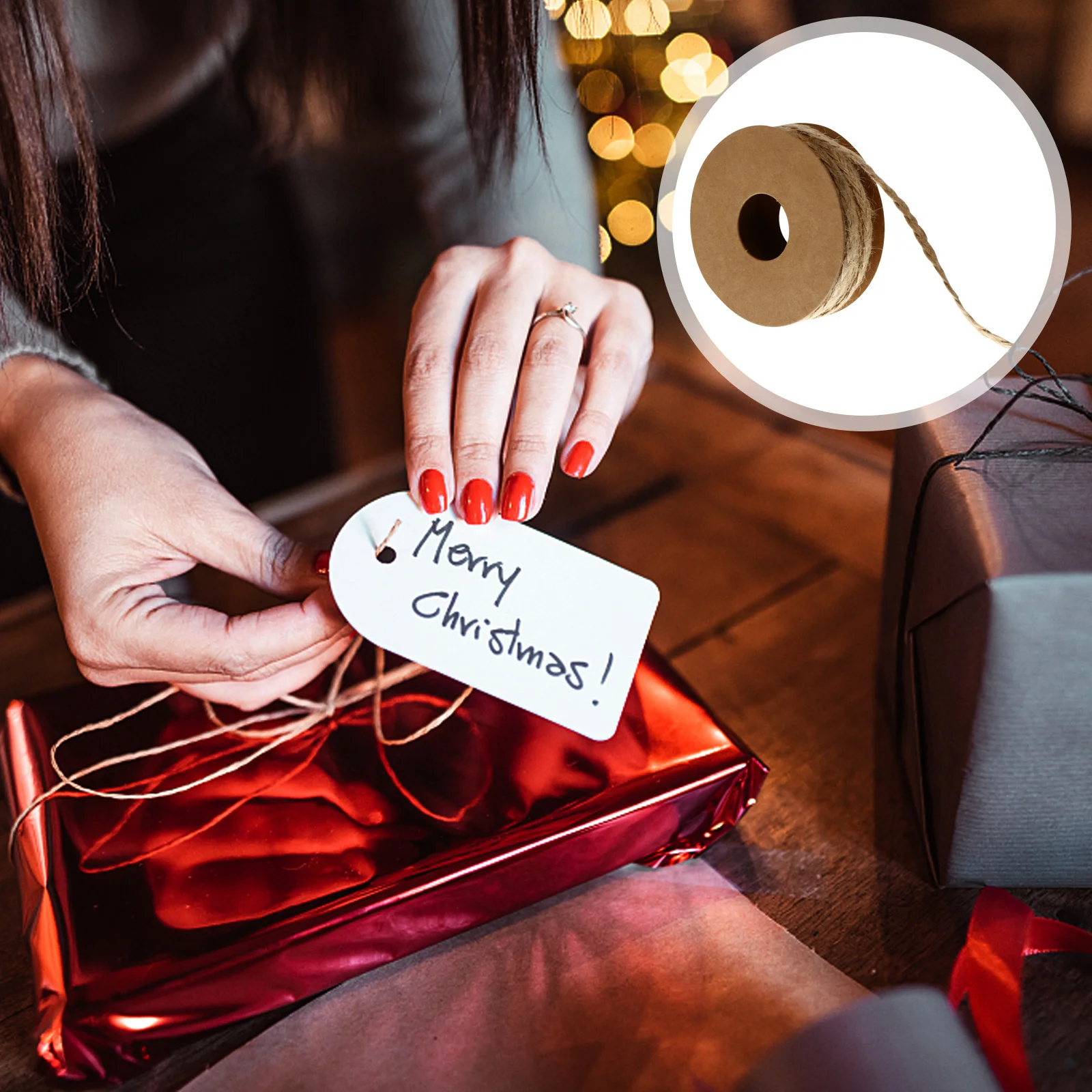 

Hemp Braided Creative Ribbon Contrast Color Band Gift Wrapping Supply DIY Crafts Home Decor Hair Accessories Ribbon Belt