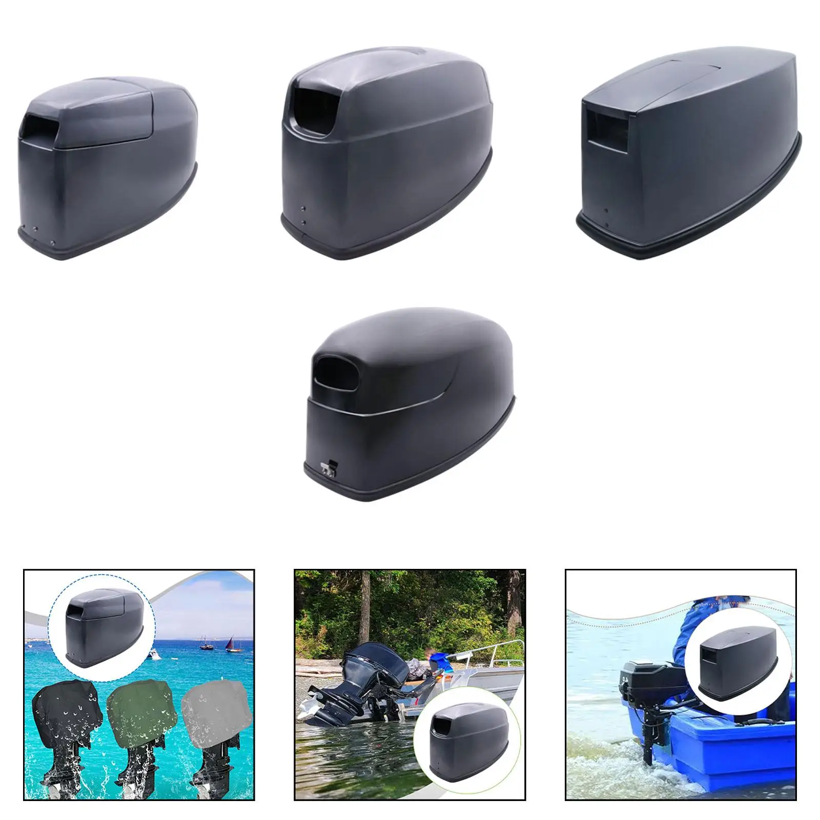 Boat Outboard Motor Cover Professional Maintenance Heavy Duty High Performance