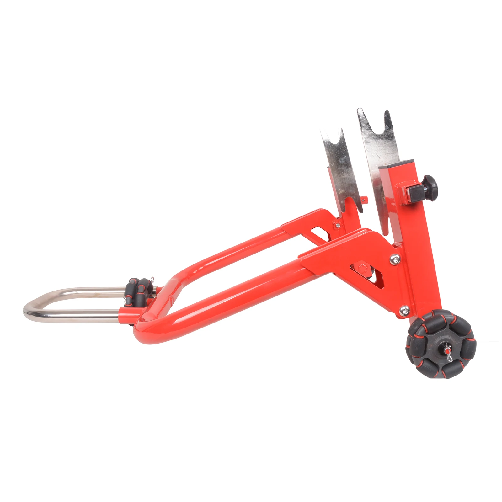 Juego de soporte delantero y trasero para motocicleta 360 °   Soportes de elevación móviles, soportes revolucionarios para motocicletas resistentes