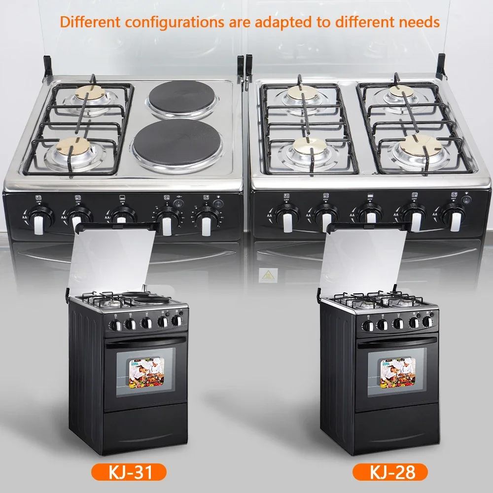 52L elektrischer integrierter multifunktionaler großer Haushaltsofen mit Backform