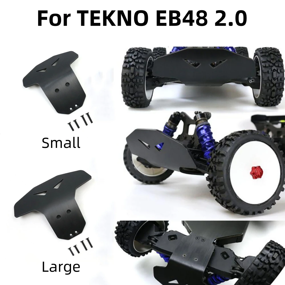 Small/Large Front Bumper for TEKNO EB48 2.0 Accessory RC Car Upgrade Parts Protective Guard Plate Protection Armor