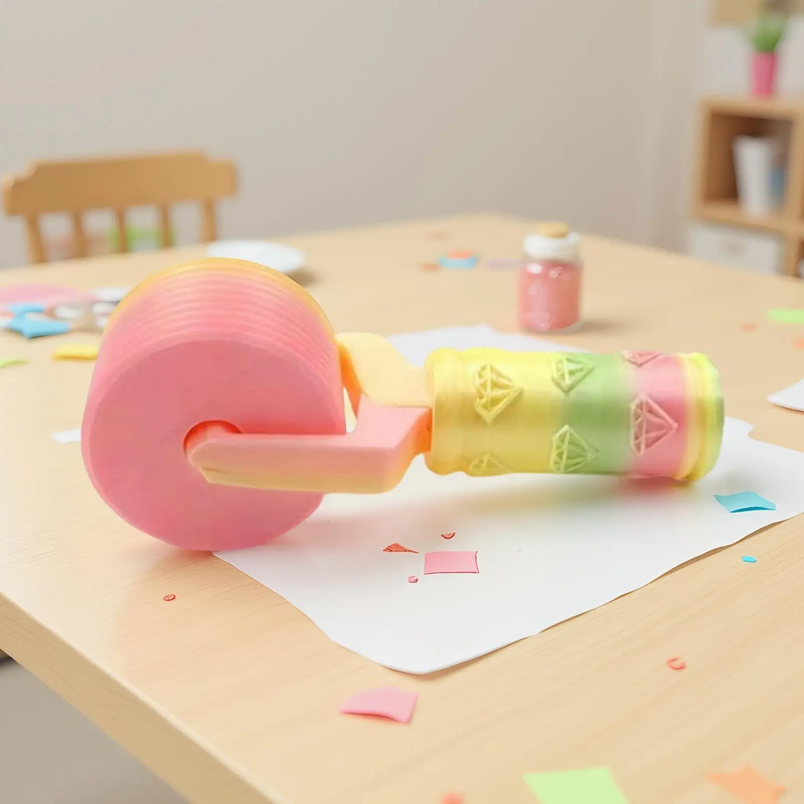 أداة توزيع أسطوانة الرسم القابلة للتعديل مع حقيبة تخزين، أسطوانة مطبوعة ثلاثية الأبعاد للمنزل والأصدقاء والعائلة والرجال والنساء والكبار والأطفال #3