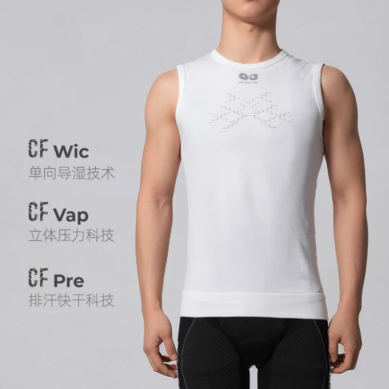 customized outdoor running and cycling clothes seamless fitness short sleeved vest breathable sweat wicking quick drying clothes