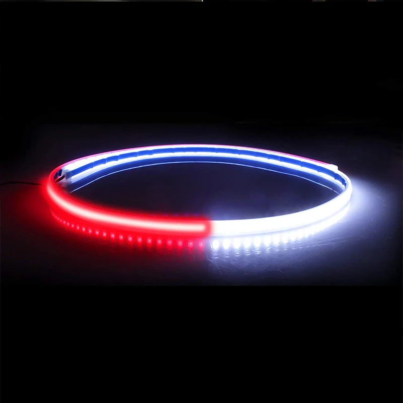 Car Door Decoration Welcome Light Strips Strobe Flashing Lights Safety 12V 120cm LED Opening Warning LED Ambient Lamp Strip Auto