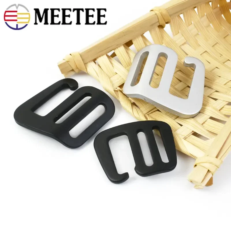 5/10Pc 20/25mm Metal G Buckle Tri-Glide Slider Buckles Underwear Hook Backpack Webing Adjust Clasp DIY Hardware Sewing Accessory