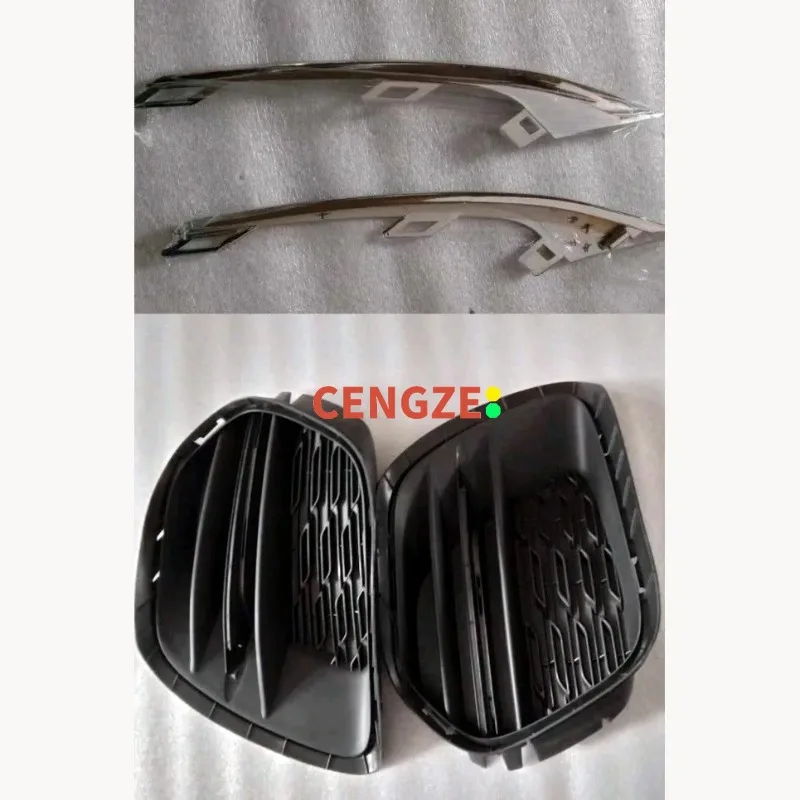 2018-2020 Models Geely Binray Front Fog lamp Cover And Cover Silver Strip Trim