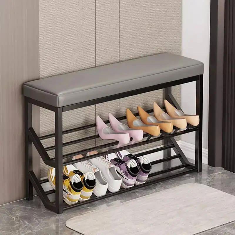 Shoes Storage Rack Luxury Shoe Rack Slippers Gamer Hallway Living Room Shoe Rack Bedroom Narrow With Seat Home Garden Furniture