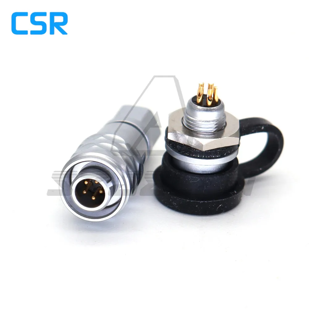 Compatible With WEIPU Series SF6 Connectors, 2 3 4 5 Pin Cameras, Precision Instruments, Miniature Quick Push Pull Connectors,