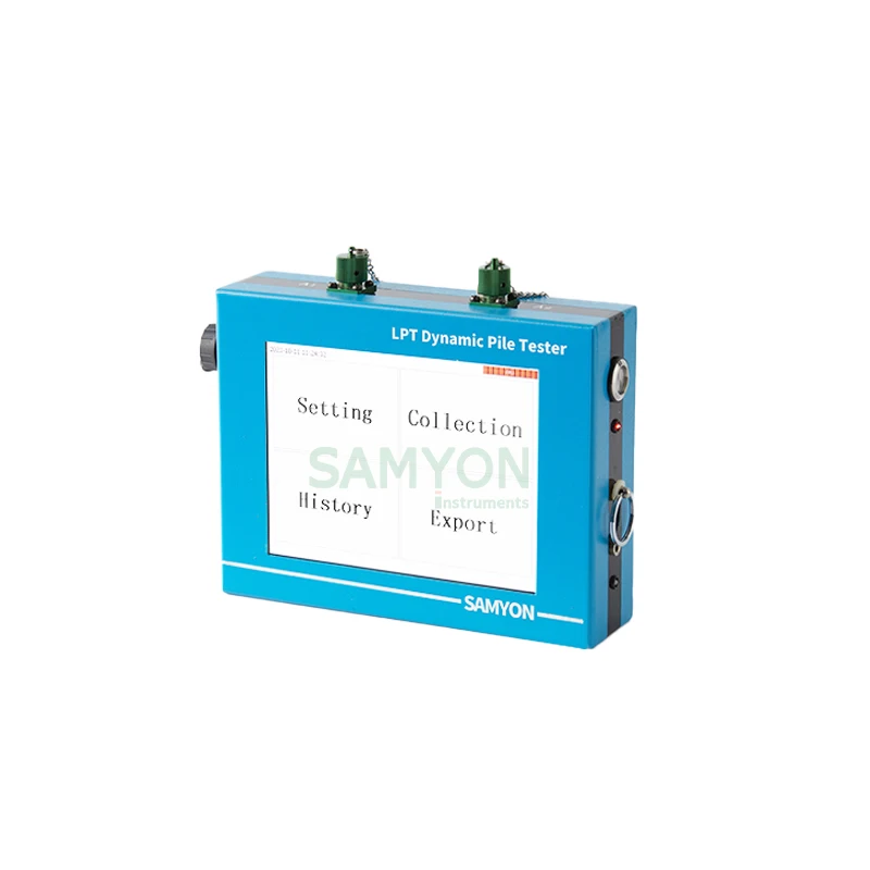 Two Channels Pile Integrity Test Machine Imported Accelerometer Pile Integrity Test Machine Lpt Pile Integrity Test Equipment