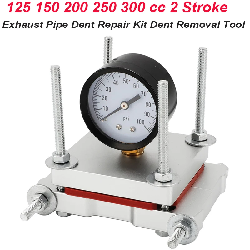 2 السكتة الدماغية أنبوب العادم دنت طقم تصليح دنت أداة إزالة الصواميل ل 125 150 200 250 300 cc لياماها YZ250 2013-2021 #1