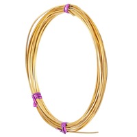 19.7 Ft 18 Gauge Brass Square Wire Soft Jewelry Wire Metal Craft Wire for Necklace Jewelry Making Model Handmade Craft Work kit