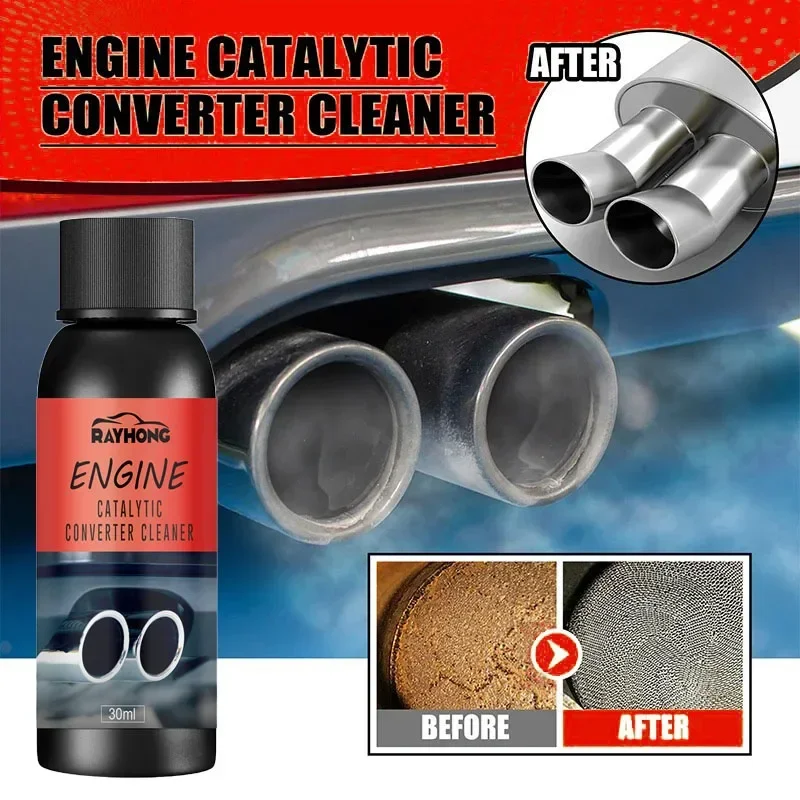 Car Engine Protection Catalytic Converter Cleaner Deep Cleaning Engine Carbon Deposit Reduce Fuel Consumption