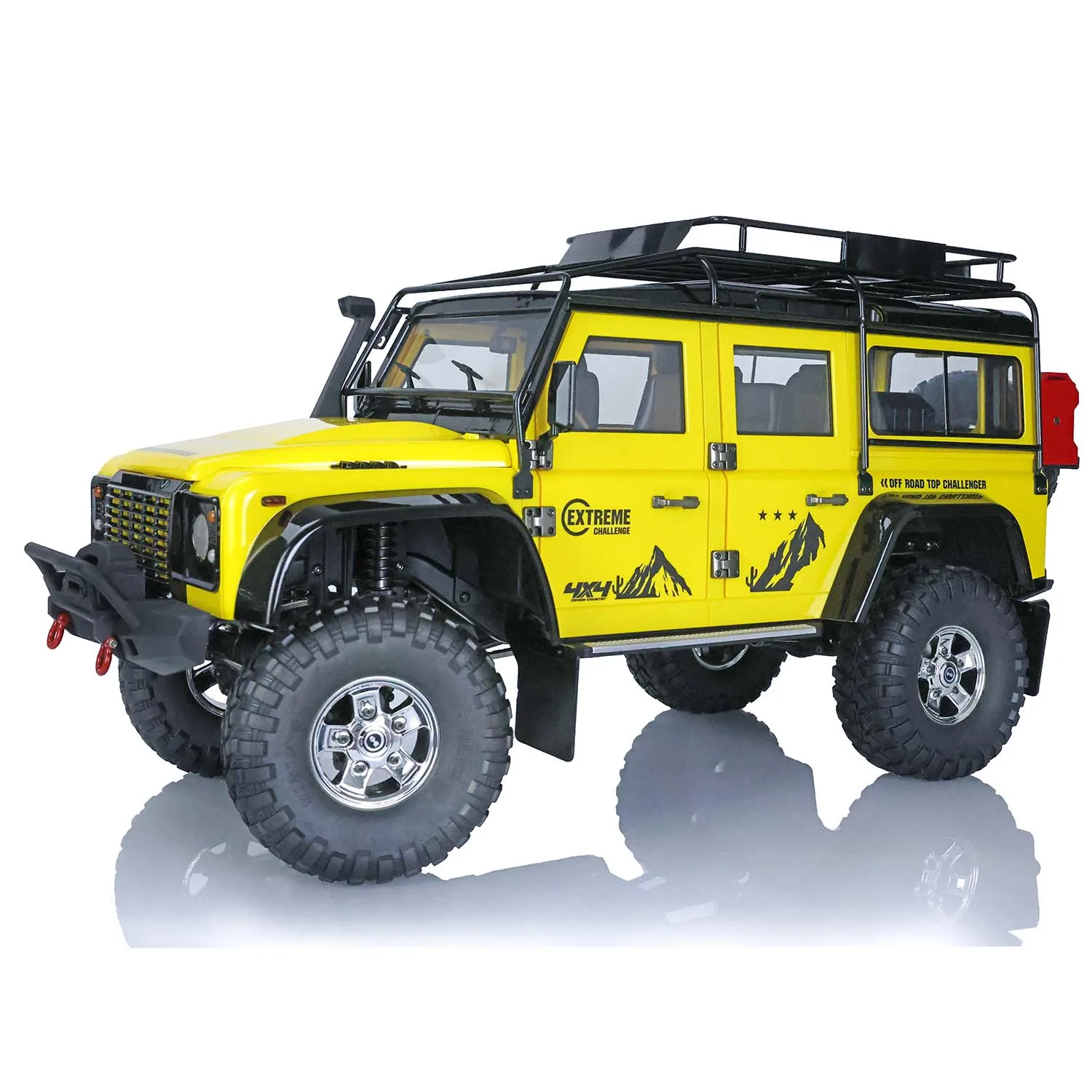 1/10 4x4 Off-road Climbing Vehicle P411 Painted Finished RC Crawler Car Differential Lock 45A ESC Remote Control Model TH20438