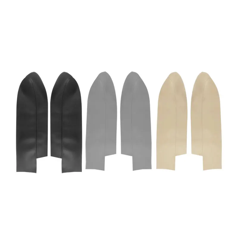 4Pcs Soft Beige Leather Interior Door Armrest Panel Trim Cover Protector Fits Hyundai Sonata 2004-2008