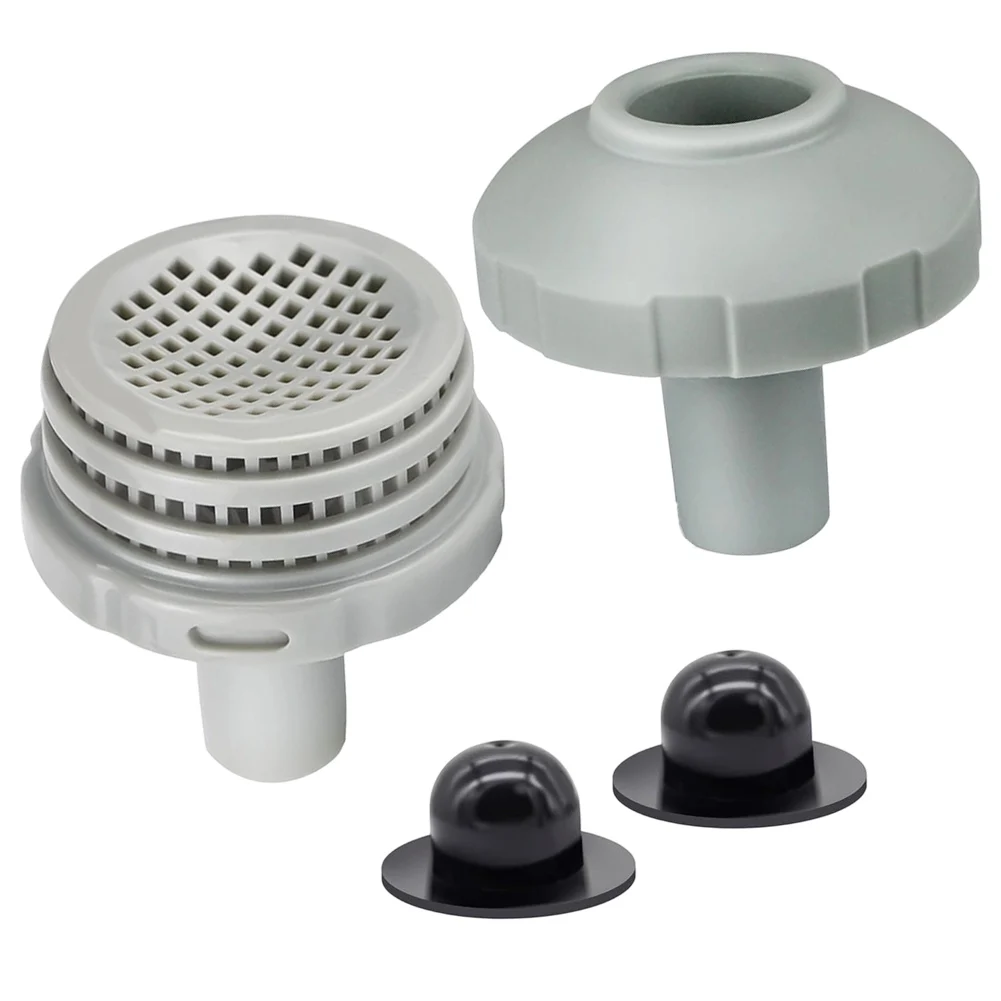 25022E Pool Inlet And Outlet Jet Connector Kit For Intex Above Ground Pools Includes Strainer Grids And Jet Nozzles