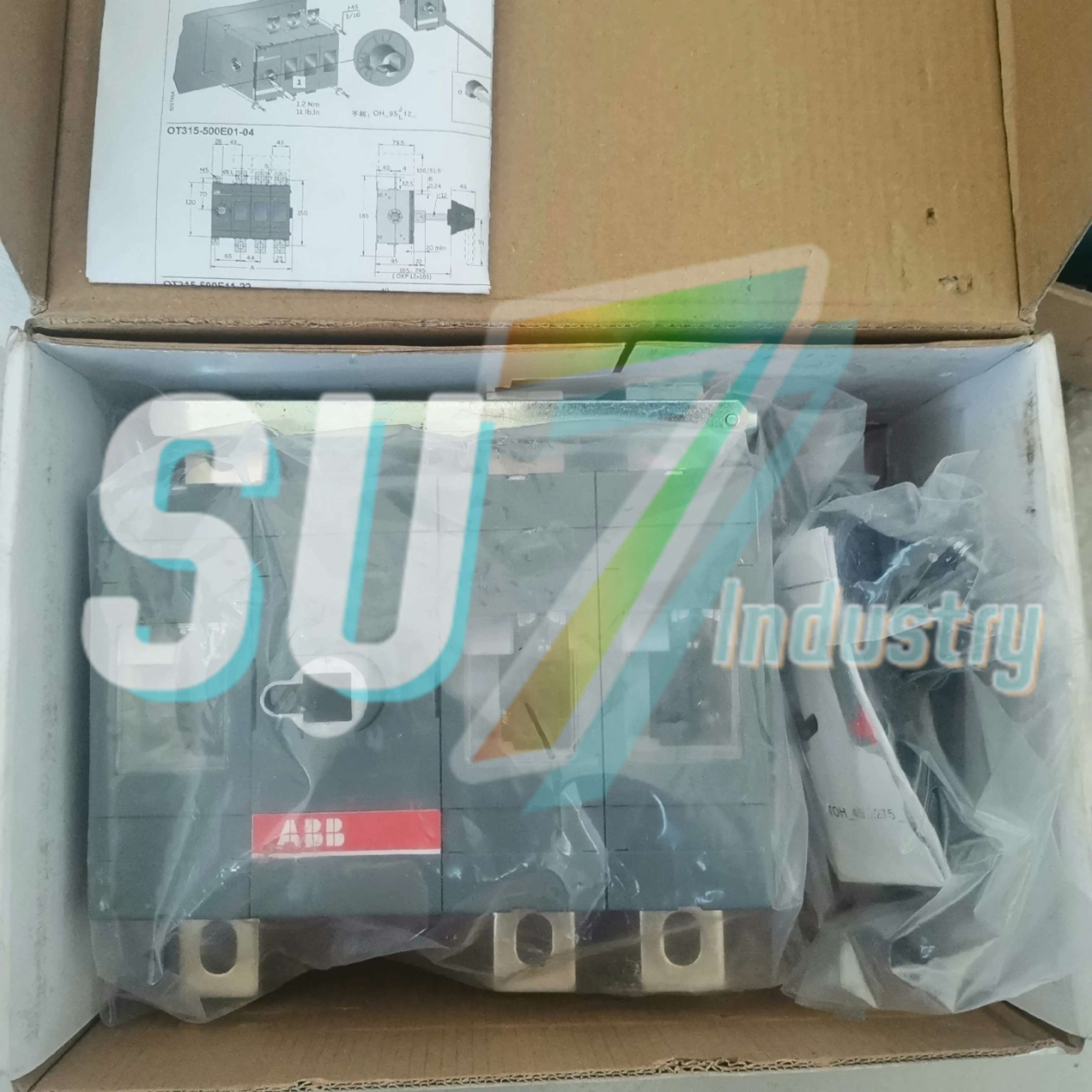 New In Box  disconnector  "OT315E03P  1SCA022718R8510" "OT315E12P  1SCA022727R4190" "OT400E03K  1SCA022763R5390" "OT400E03P  1SC