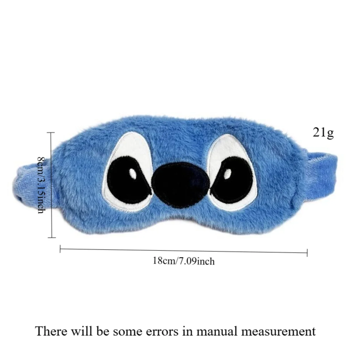 Masque de sommeil de personnage de point réglable et respirant pour femmes et hommes, idéal pour les vols bloquant la lumière, cadeau parfait pour les amateurs de points