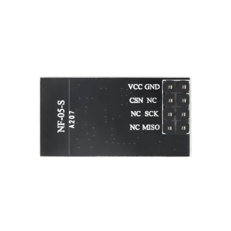 NF-05-S 2.4G وحدة وحدة لاسلكية/رقاقة Ci24R1/واجهة SPI/هوائي PCB على متن الطائرة