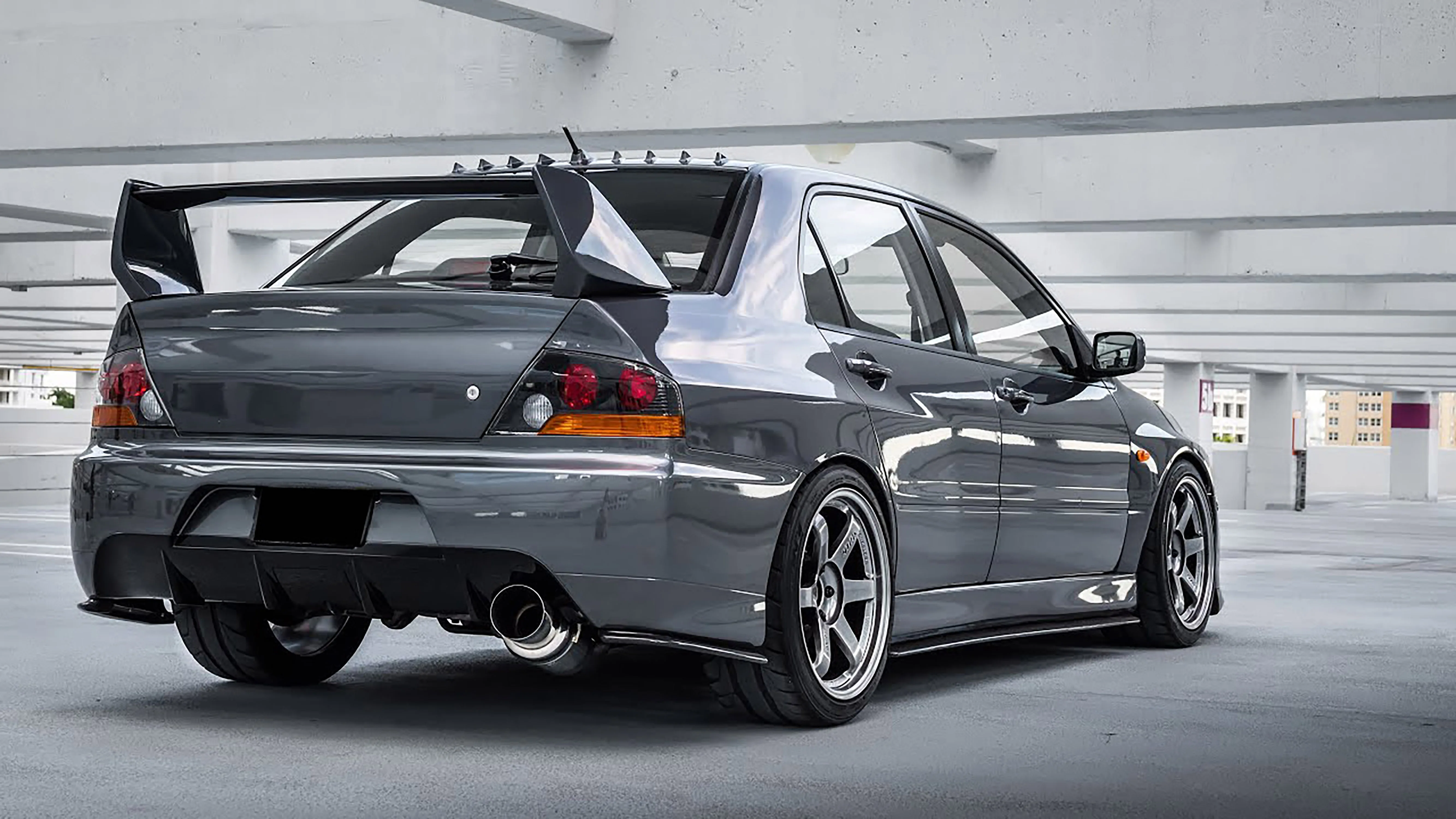 تعديل كامل LED الخلفية الذيل مصباح لميتسوبيشي لانسر 2001-07 EX EVO جديد 24 فولت قطع غيار السيارات التبعي #4