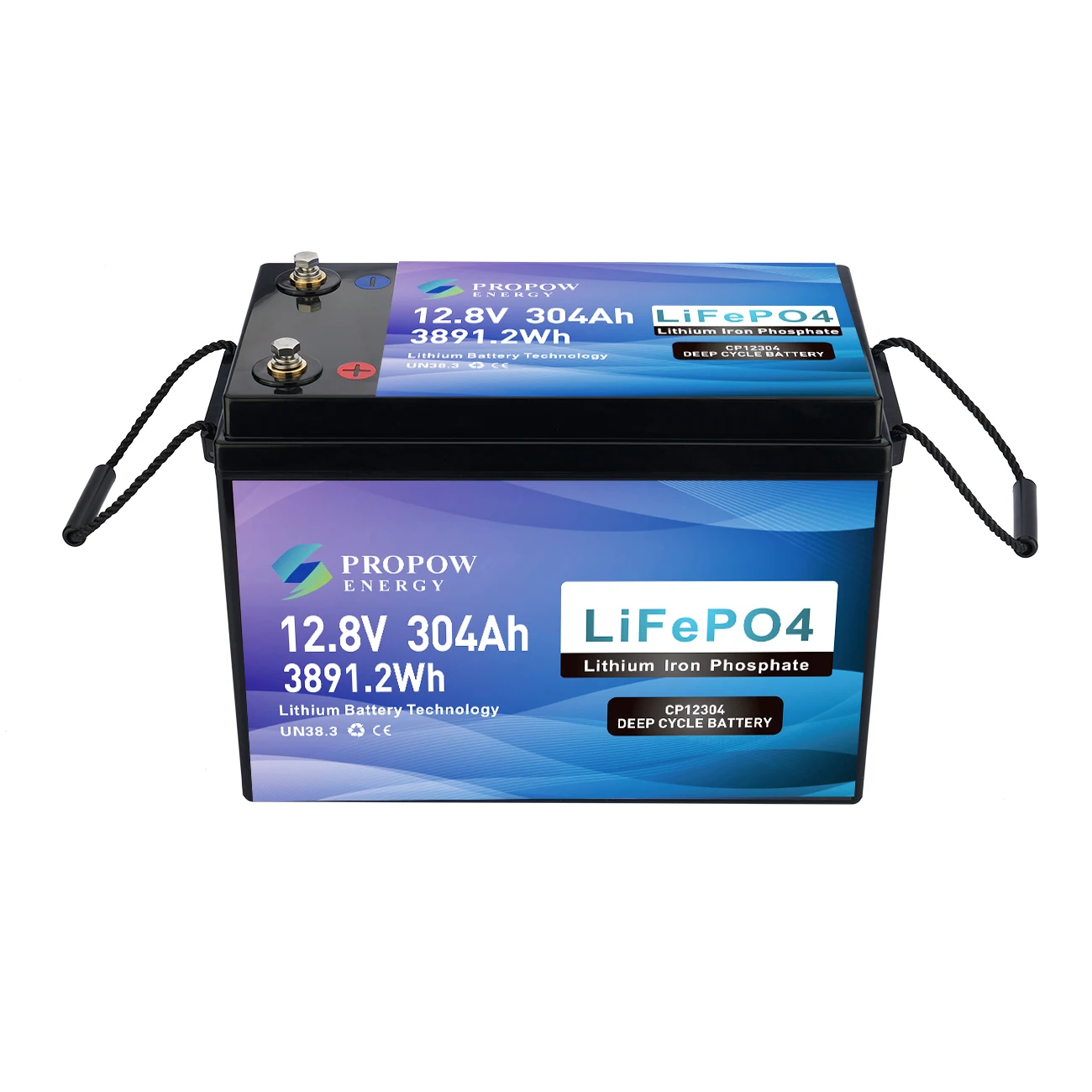 

12V 300Ah 12v 304ah LiFePO4 Lithium Battery For Solar/RV/Marine - Deep Cycle Rechargeable Power Storage With BMS