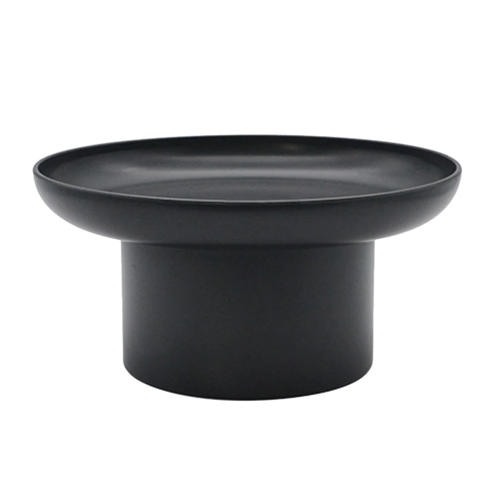 Multipurpose Round Storage Tray Made of ABS with Scratch Resistant for Organizing Food Cosmetics Jewelry and Decorations