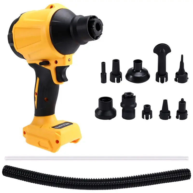 [NEW!ABAG】 For 18V 20V Battery Multifunction Cordless Air Duster Air Pump Handheld Brushless Compressed Air Pump Air Blow