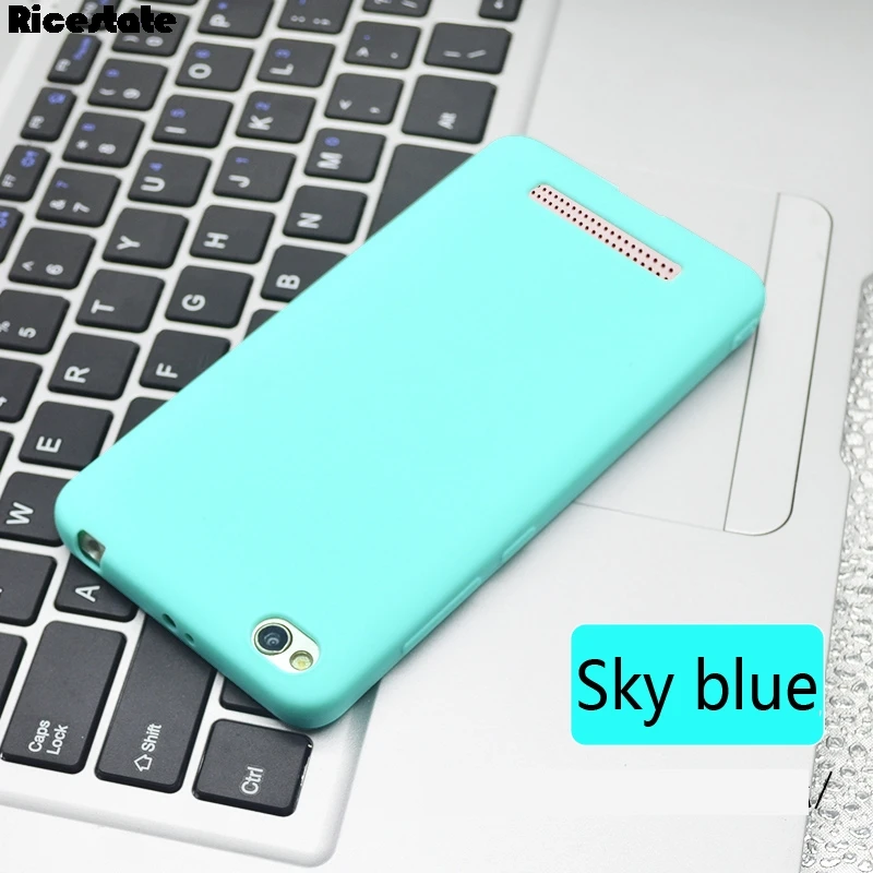 Funda de silicona para Xiaomi Redmi 4A Redmi 5A, carcasa transparente de TPU y color siod para Xiaomi Redmi 4A 5A, carcasa trasera, protección de la piel