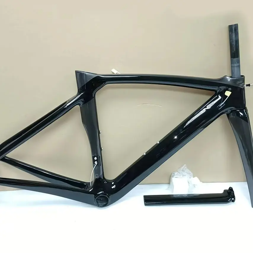 1 Hole Caliper Brake Carbon Road Bike Frame Racing Rim Brake Bicycle Frameset