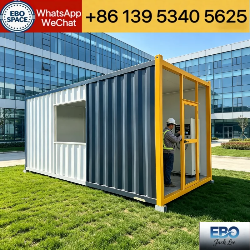 Windproof Waterproof Expandable Prefabricated Container House Expand Tiny Villa For Mountain Camping Resort