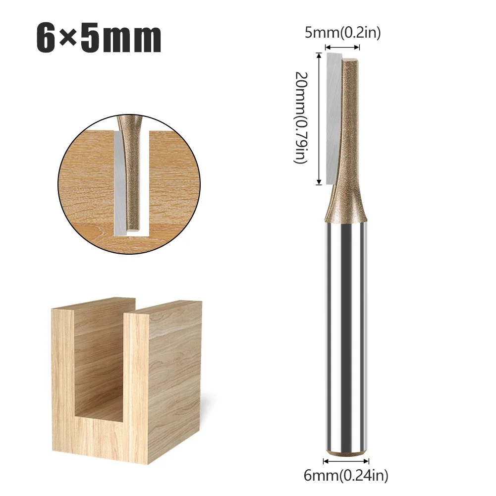 Made Of High Quality Single Double Slot Flush Trimming Different Specifications Trimming Drill Bit Router Bits