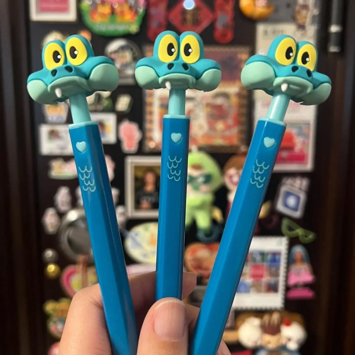 Cartoon Zootopia 2 Anime Periphery Gary Snake Ballpoint Pen Detoxification Pen Creative Fun Desktop Ornament Student Stationery