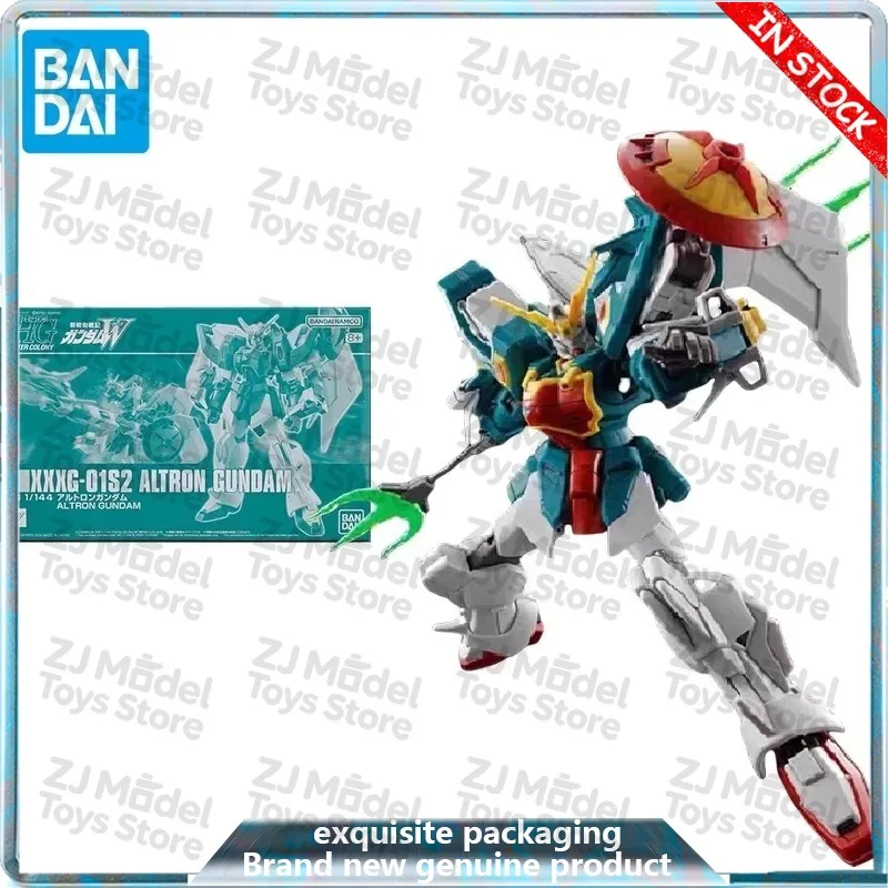 

Bandai Gundam Altron Gundam Action Figure HG 1/144 XXXG-01S2 Anime Model Kit Assembly Toy Collectible Gift for Fans Children