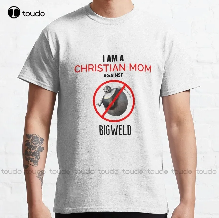 Christian Mom Against Bigweld Classic T-Shirt Black Tshirt For Women Custom Aldult Teen Unisex Digital Printing Tee Shirt Xs-5Xl
