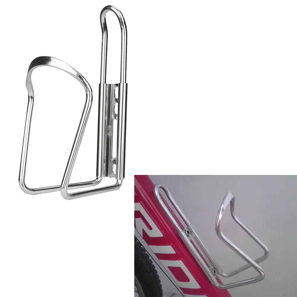 New Aluminum Alloy Bike Bicycle Cycling Drink Water Bottle Rack Holder Cage