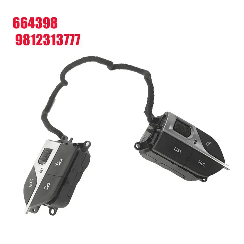 #75E (plastic)Steering Wheel Switch for Peugeot 208 2008 308 3008 Citroen C5 C3 C84,Automotive Parts & Accessories