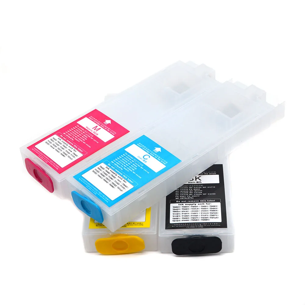 

4Color 320ML T11A T11B Refill Ink Cartridge For Epson Workforce Pro WF-C5390 WF-C5890 WF-C5810 WF-C5310 NO Chip