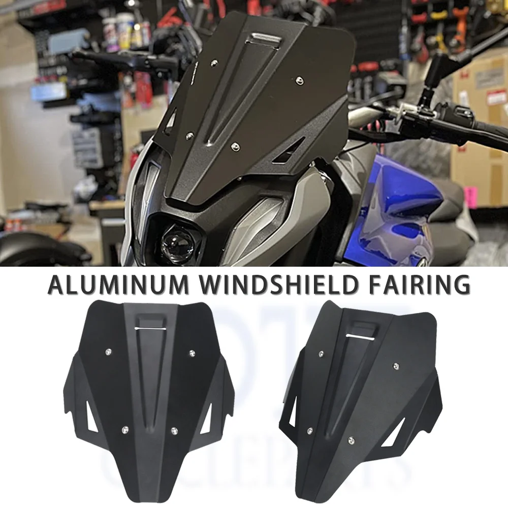 

FOR YAMAHA MT-07 MT07 2021-2022-2023-2024 Motorcycles Accessories Windscreen Fairing Sport Screen Windshield Deflector Aluminum