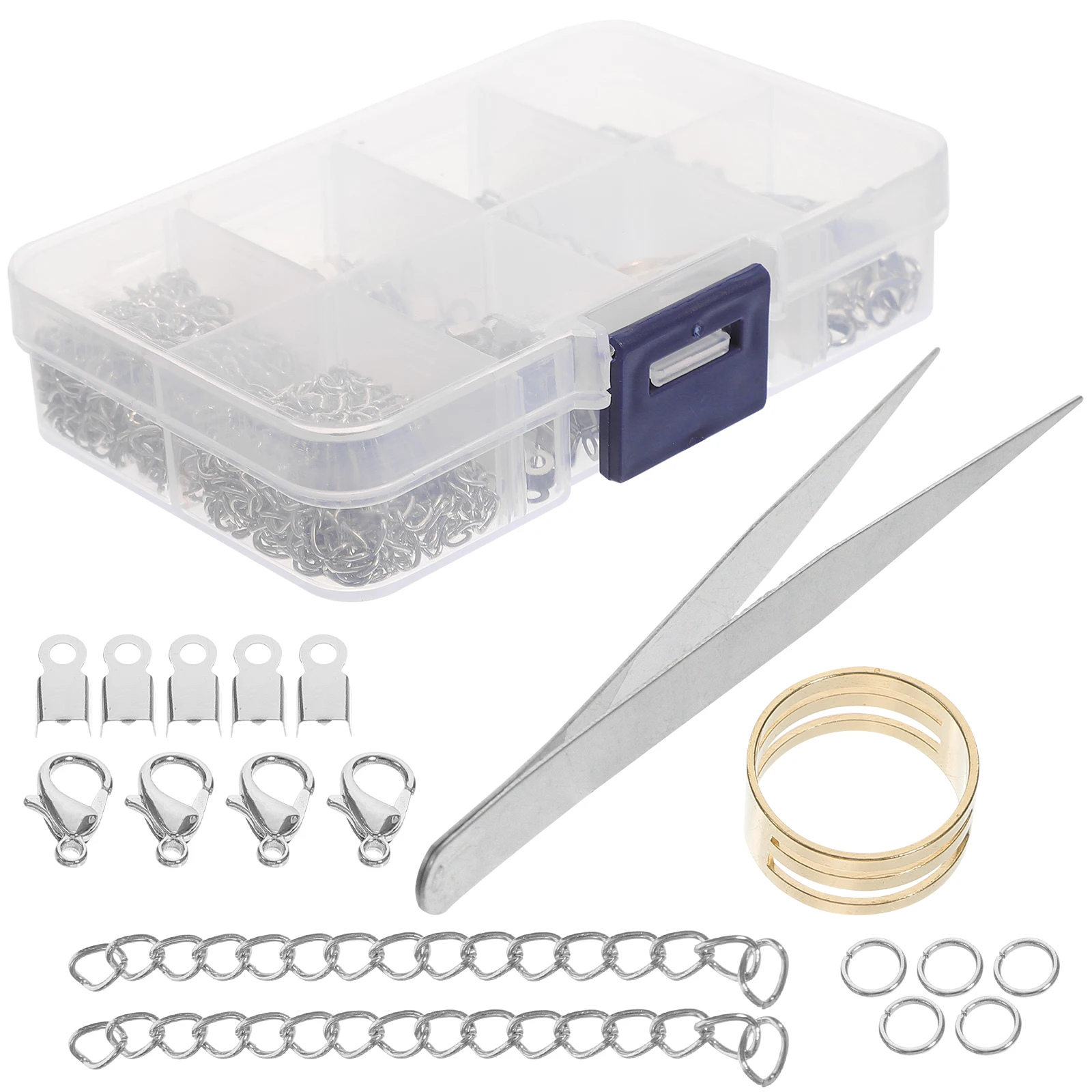 

Zinc Alloy Lobster Clasps Extension Chains for DIY Jewelry Making Bracelets Earrings Necklace Findings Durable Lightweight