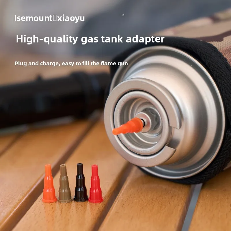 يمكن استخدام فوهة تعبئة خزان الغاز للكاسيت لتضخيم الولاعات وبنادق اللحام وإكسسوارات التخييم ومحولات خزان الغاز