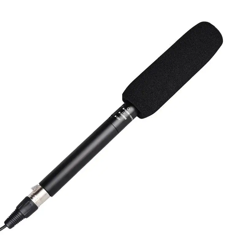 Takstar Shotgun Condenser Microphone Cardioid Mic with Windshield For  Broadcast Video Recording Interview