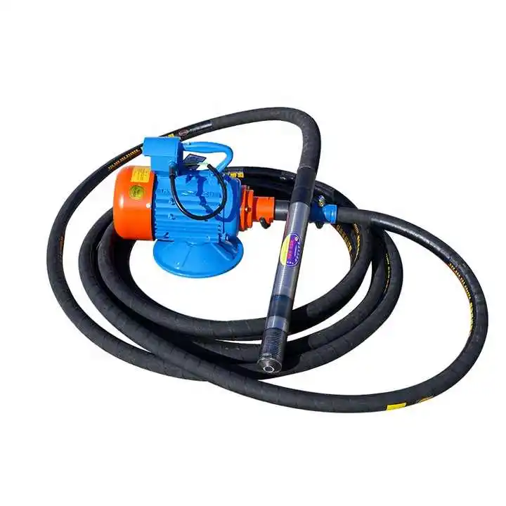 High Efficiency 220V Electric Portable Concrete Vibrator Compact Cement Insertion Core Motor Rod for Construction