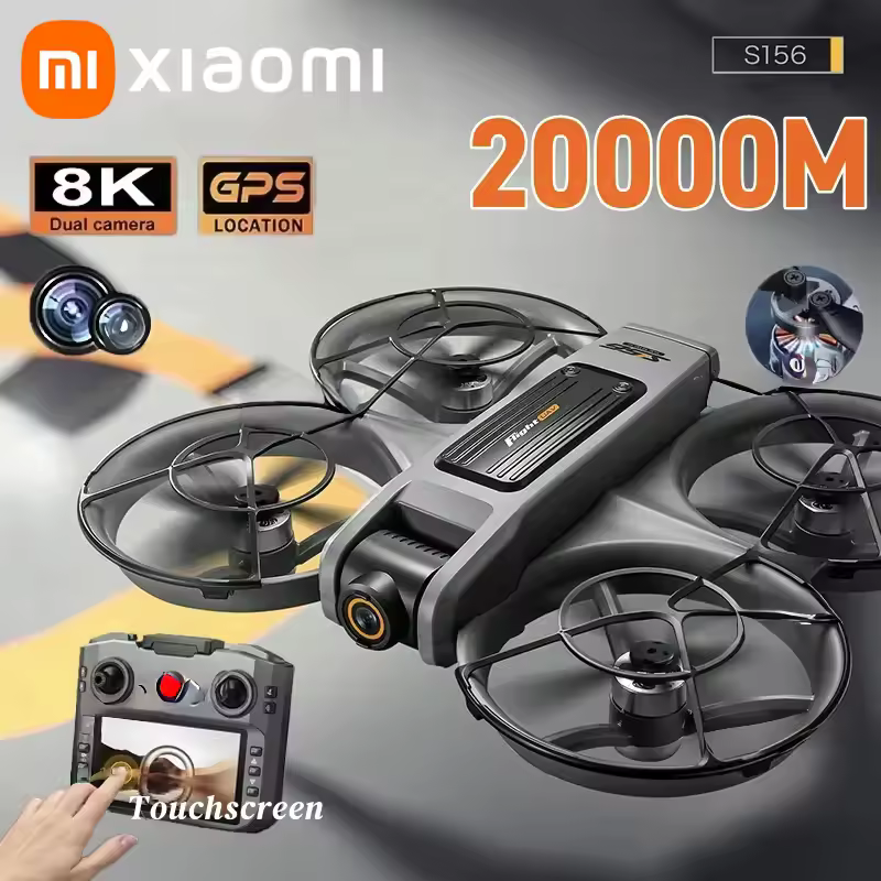 www.inwhented.com
Xiaomi New S156 Drone Professional 8K Camera with 5G WiFi FPV UAV Screen Remote Control and Obstacle Avoidance Quadcopter 2025