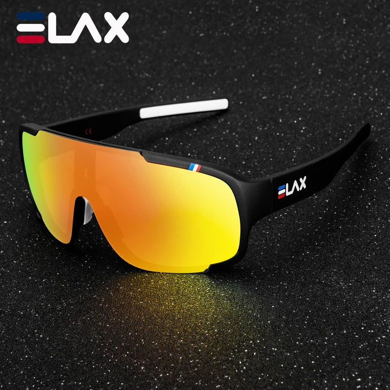 ELAX Brand New Sunglasses Men Women Sun Glasses Fishing Eyewear UV400 Cycling Hiking Baseball Softball Outdoor Sport Goggles