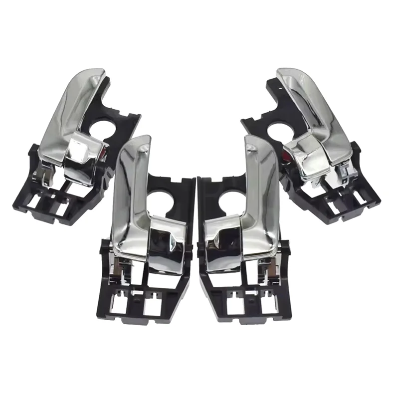 

Durable-For Kia Sportage 2.0L 2.7L 2005 - 2010 Inner Interior Inside Door Handles Chrome Front Rear Left Right 4PCS