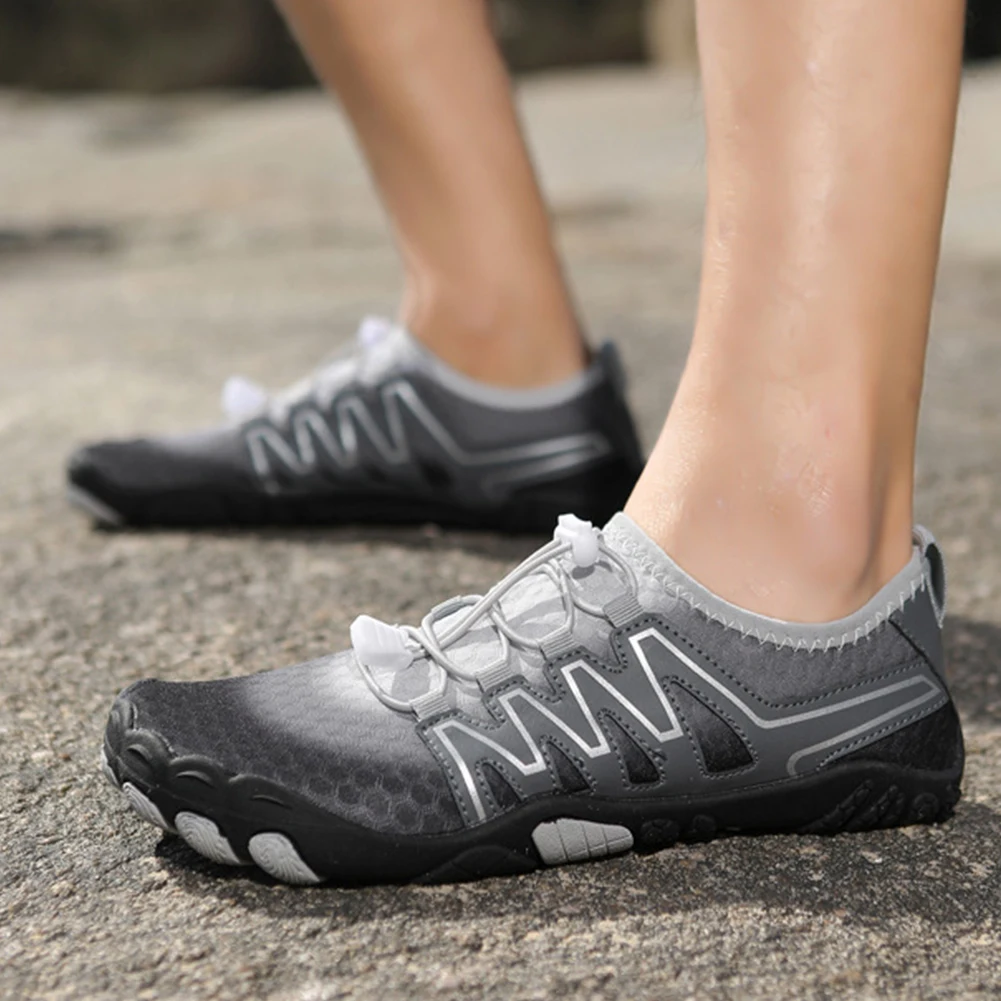 경량 아쿠아 슈즈, 빠른 건조 등반 신발, 미끄럼 방지 인체공학적 하이킹 신발, 수상 스포츠용 통기성 