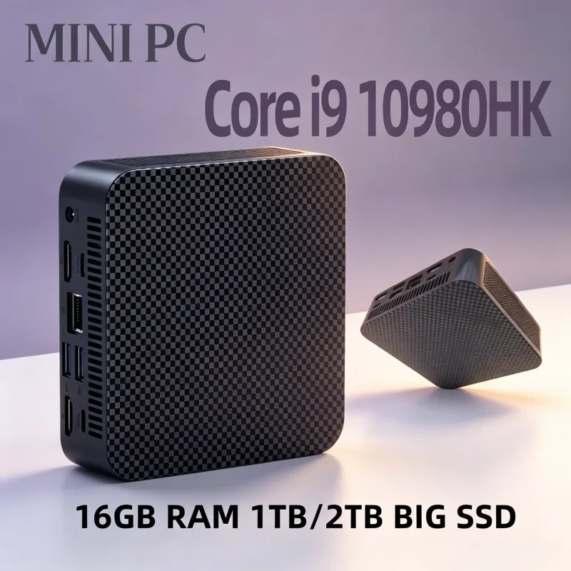 High-end 2026 New Mini Laptop Intel i9-10980HK 8GB/16GB RAM SSD 4K Display WiFi6 BT5.2 Student Office Notebook
