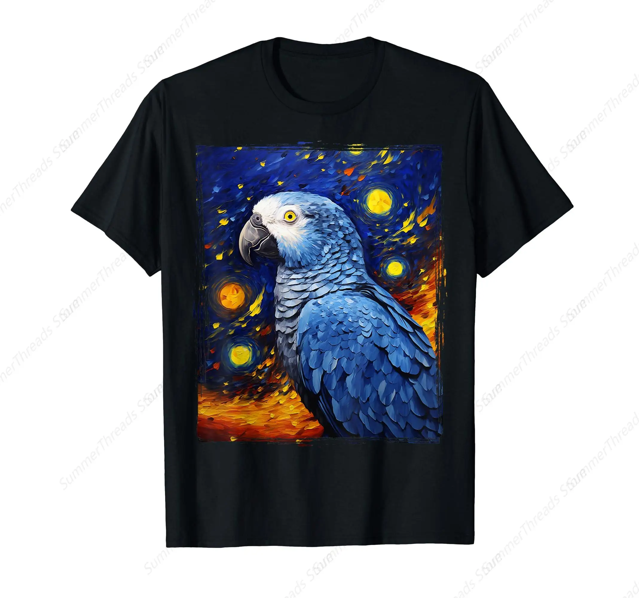 

Beautiful African Grey Parrot T-Shirt
