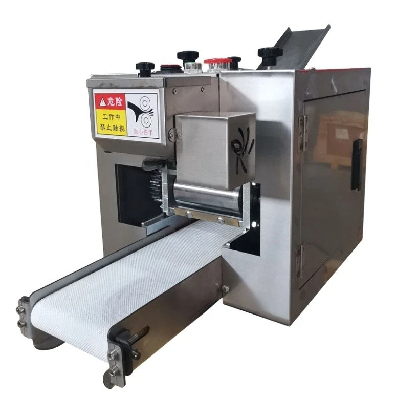Small Round Square Gyoza Empanada Making Dumpling Dough Wrapper Machine Wonton Wrapper Pasta Making Machine